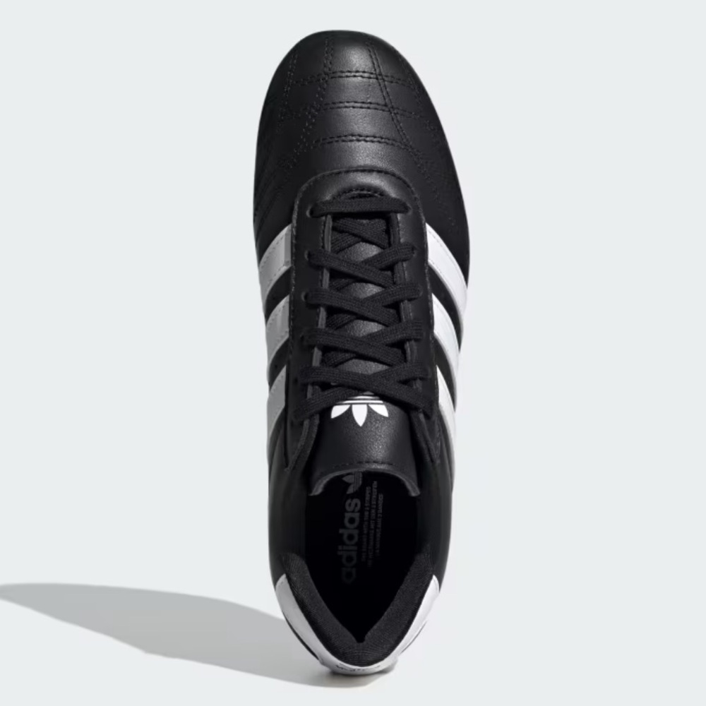 •ADIDAS• Taekwondo Lace W Shoes Sneakers >> black/white stripe/gum >> NIB - Picture 2 of 16
